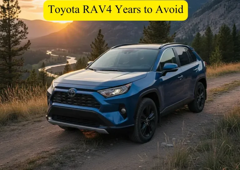 Toyota RAV4 Years to Avoid