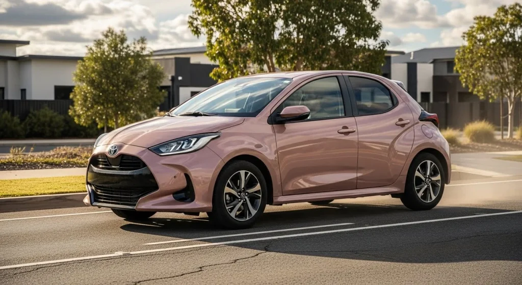 Toyota Yaris  light Dusty Rose