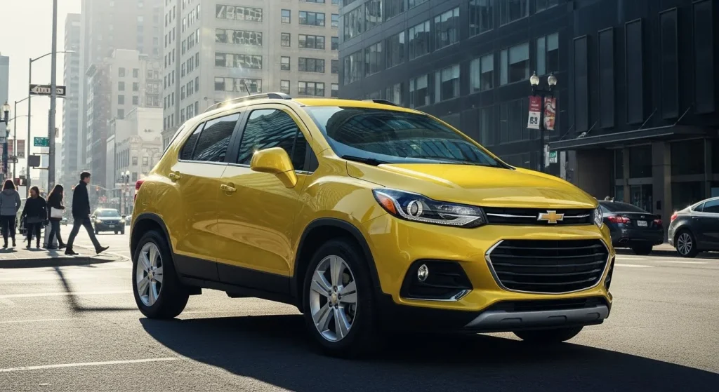 chevy trax Sunshine Yellow