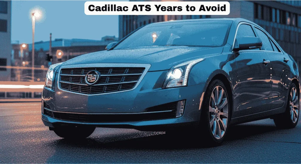 Cadillac ATS Years to Avoid