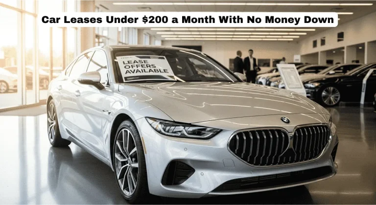 Affordable Car Leases Under $200 a Month With No Money Down Offers