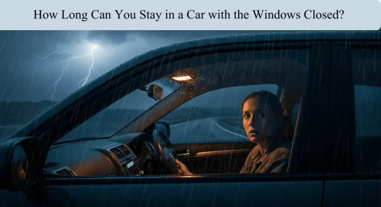 How Long Can You Stay in a Car with the Windows Closed?