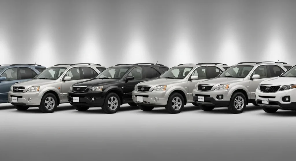 Kia Sorento Model Years